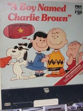 Vintage Peanuts A Boy Named Charlie Brown 1969 Vintage CED Video disc