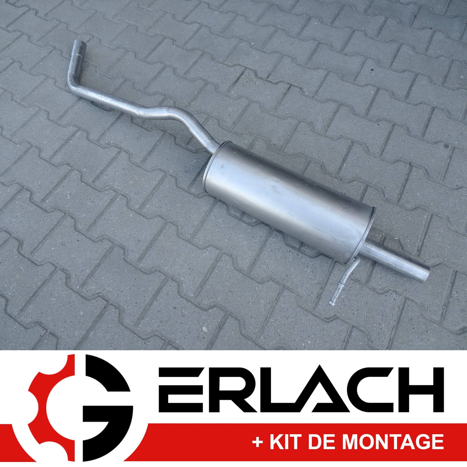 Silencieux arriere Dacia Duster 1.2 Tce 6535 pot pot d'echappement