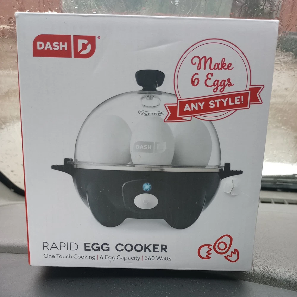 6-Egg Electric Dash Egg Cooker – Fast & Easy Breakfast Maker 6-Egg Electric Dash Egg Cooker – Fast & Easy Breakfast Maker