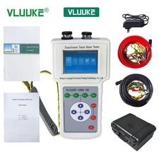 VLUUKE High Voltage Transformer Turns Ratio Tester HV Ratio Meter Transformers