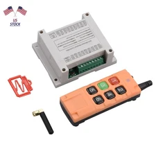 New 6 Channel 10A Relay Receiver Wireless Remote Control RF Switch -105dbm