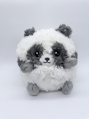 Squishable Shaggy Baby Panda Plush 8'' Round Stuffed Animal Toy