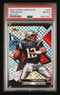 Tom Brady  #35/35 DIE CUT  2023 Topps Finest #215 Checkerboard Refractor PSA