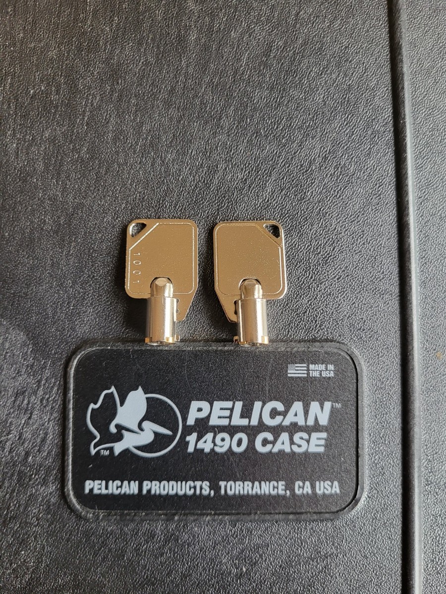 Pelican Case Keys (2) for 1490 1470 and Storm iM2370. Replacement