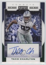 2017 Panini Playoff Rookie Signatures Hail Mary Taco Charlton #RS-TA Auto m5e