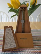 Vintage Seth Thomas Metronome Wood Working USA 6504