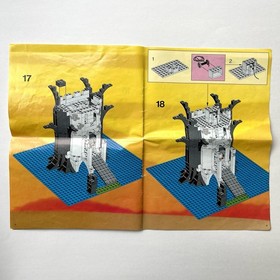 LEGO 6077 Forestmen's River Fortress - ONLY Instructions Manual - Vintage Castle