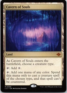 MTG 魂の洞窟/Cavern of Souls Foil 英 アヴァシンの帰還 Foil】《魂の