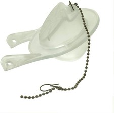 Toilet Flappers Replacement Compatible for GA715014-GEG1 Transparent