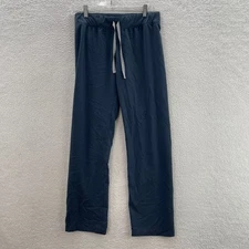 Figs Scrub Pants Women's Size S Blue Silver Livingston Basic Medical Nurse Vet