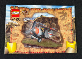 Lego Adventurers Orient Expedition #7420 Thunder Blazer w Manual No Cards or Box