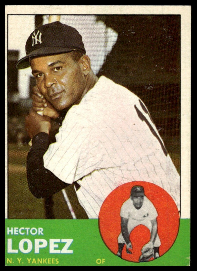 1963 Topps #92 Hector Lopez VG-EX