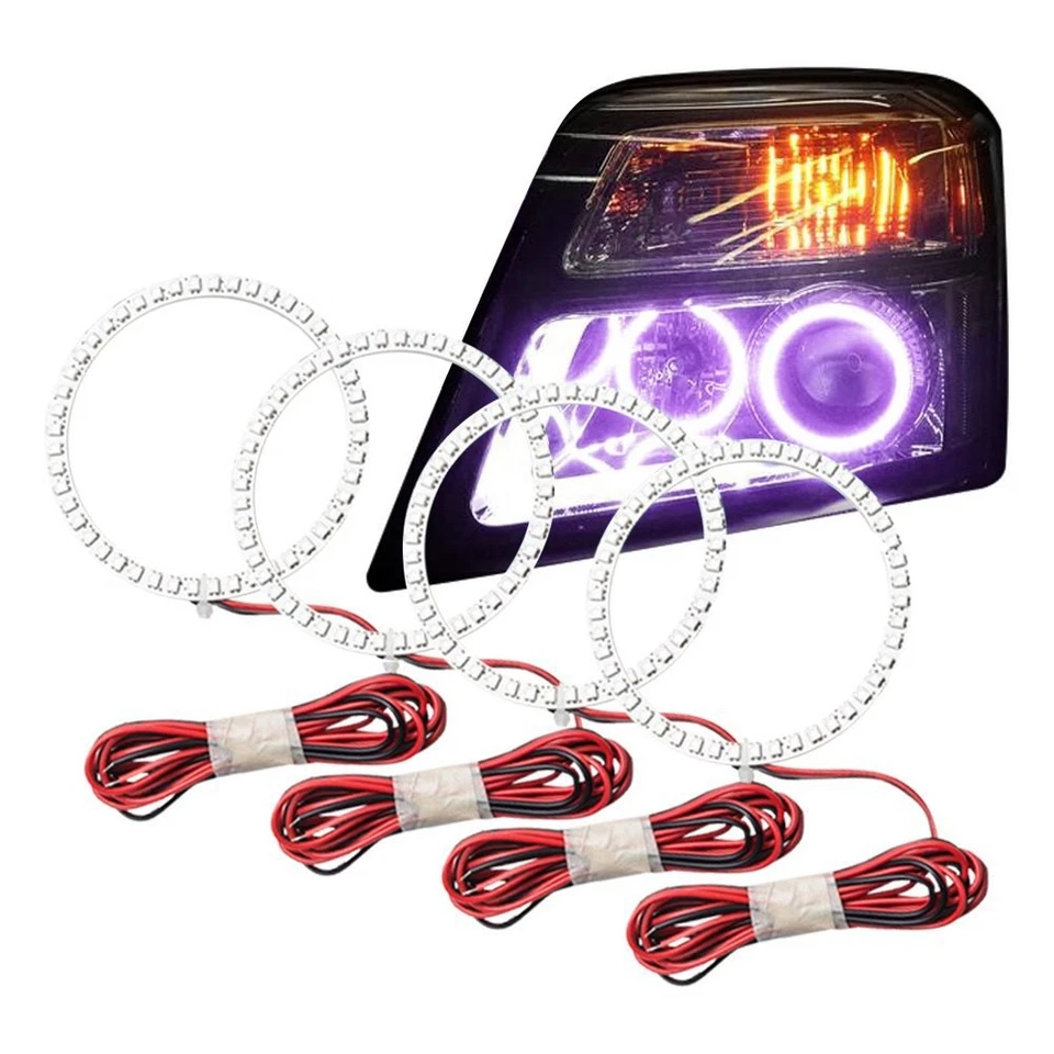 Surface Halo Head Lights LED Add On by Oracle Lighting UV/Purple 2654-007 Foto 2 de 4