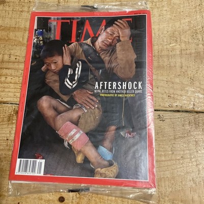 Time Magazine May 25 2015 Aftershock Nepal Reels From Another Killer New Sealed