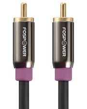 Subwoofer Cable 25 FT RCA to Audio Stereo 25 Feet, Black