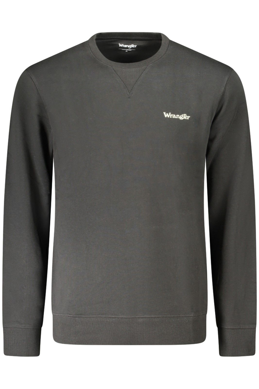 WRANGLER FELPA SENZA ZIP UOMO NERO TAGLIA = M