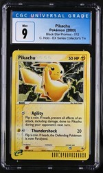 Pikachu - 012 (EX Series Collector's Tin) Black Star Promo Holo