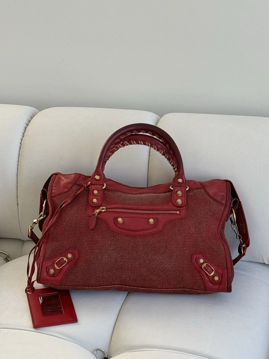 Balenciaga City Red Bags & Handbags for Women for sale | eBay