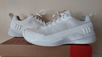 Wilson Men s Rush Pro 4.5 Size 8 White/white