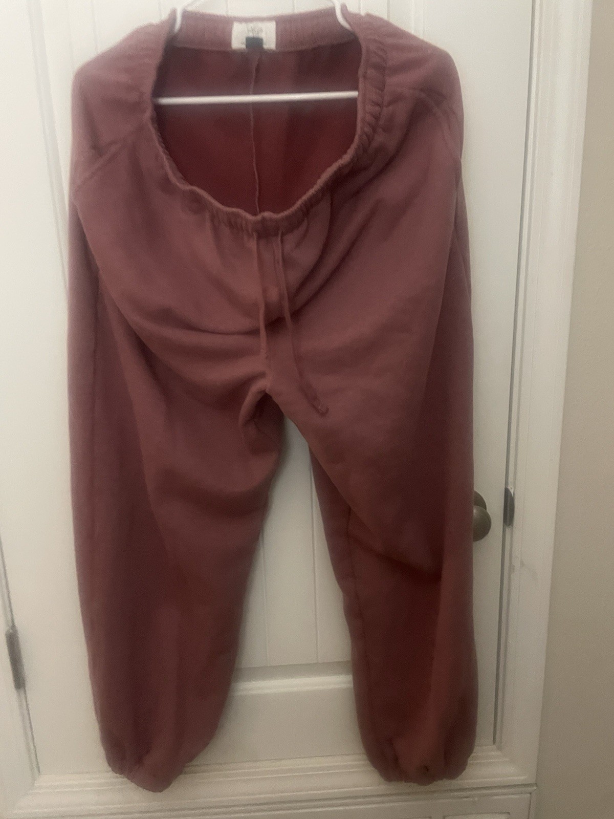 Pink Medium, American Eagle Drawstring Sweatpants - image 1