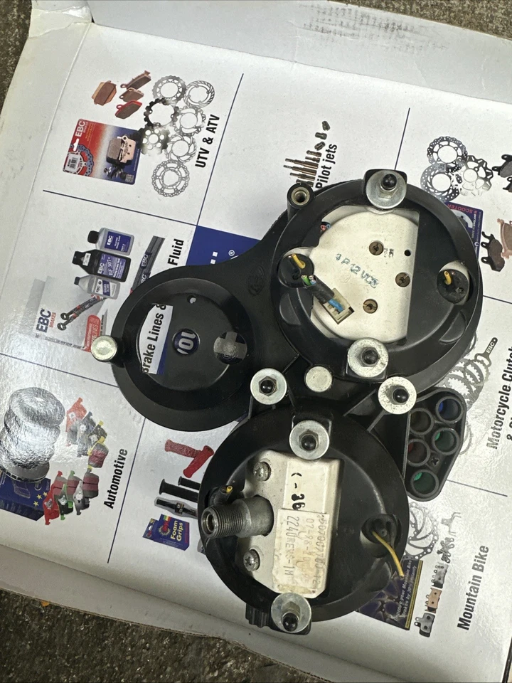 Ducati 750ss 900ss instrumentos velocímetro tacômetro tacômetro speedo1999 - Imagem 4 de 4