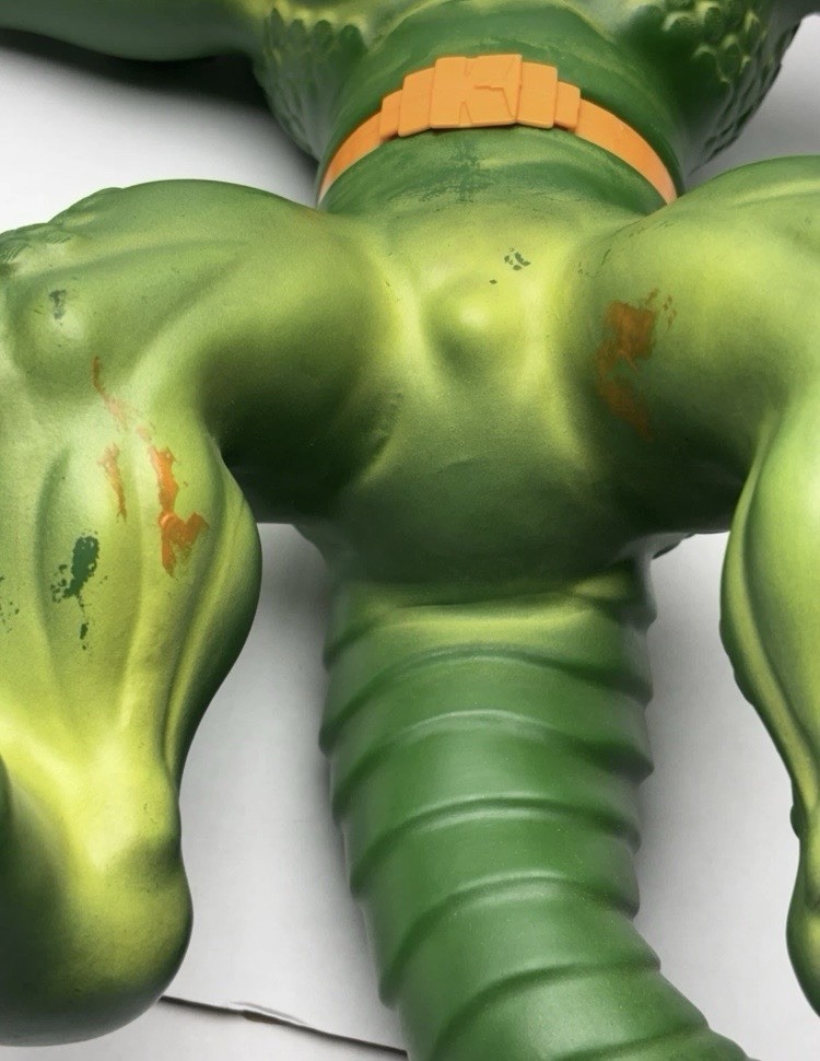 Vintage 1979 Mattel Krusher Stretch Armstrong Green Monster Toy