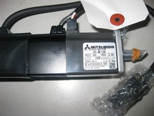 ONE used Mitsubishi servo motor HC-MF13B Tested It In Good Condition