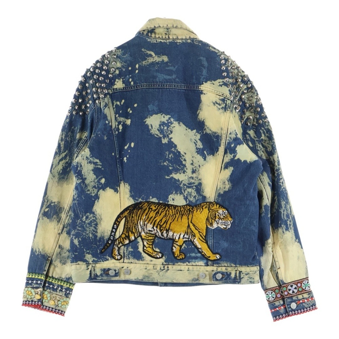 GUCCI 17SS ALESSANDRO MICHELE STUDDED DENIM JACKET Alessan Romicale period Used thumbnail 2