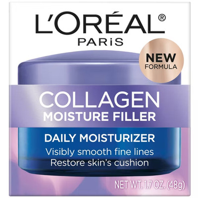 L'Oreal loreal Paris Collagen Moisture Filler Daily Moisturizer 1.7 OZ Sealed