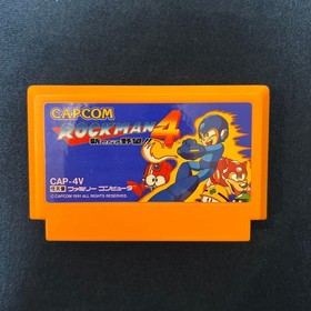 Rockman 4 Mega Man 4 Famicom NES Capcom Japan Boxed