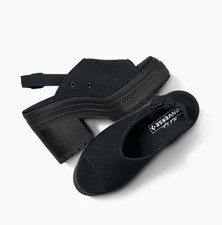 Converse Chuck 70 De Luxe Mule Heel Sandals Black - A12567C Size 7.5