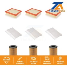 Air Cabin Engine Cartridge Oil Filters (9 Total) Kit For Jeep Renegade Fiat 500X