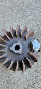 Troy-Bilt Chipper vac flywheel from H50 65582V Tecumseh 611094