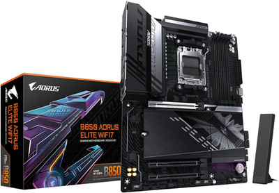 B850 AORUS Elite WIFI7 AMD AM5 ATX Motherboard, Support AMD Ryzen 9000/8000/7000