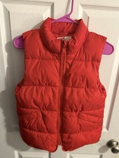 H M Youth Outdoor Puffer Vest Bright Red