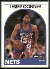 1989-90 HOOPS LESTER CONNER NEW JERSEY NETS #222