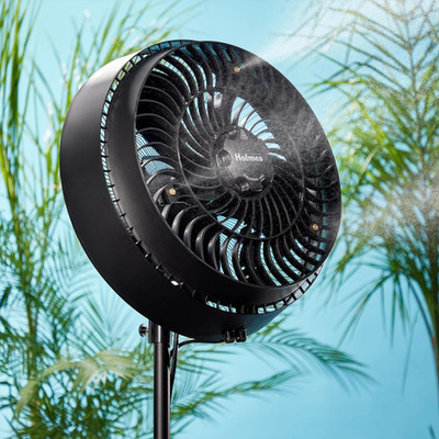 Holmes 16'' Outdoor Misting Fan With Hose Connection