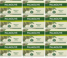 12x Palmolive Naturals Moisture Care Olive & Milk Soap Bar 90g