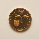 JE5743 - 1983 (התשמ"ג) Israel 10 agorot, double thick piefort, KM-P14 (IL2) — photo 4