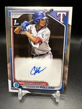 2024 Bowman Chrome Prospect Auto CPA-CP Chandler Pollard