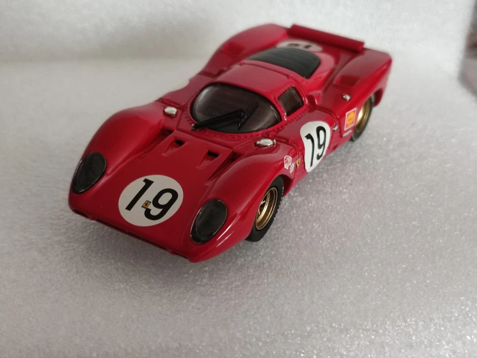 FERRARI 312 P sport coupè Le Mans 1969  #19 BEST MODEL 1/43 - Immagine 4 di 4