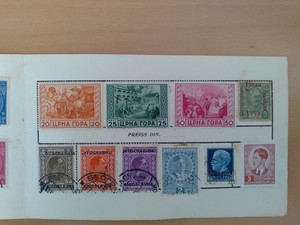 YUGOSLAVIA-BOOKLET-MONTENEGRO-SELECTION-M-U-OLDER-F-#13