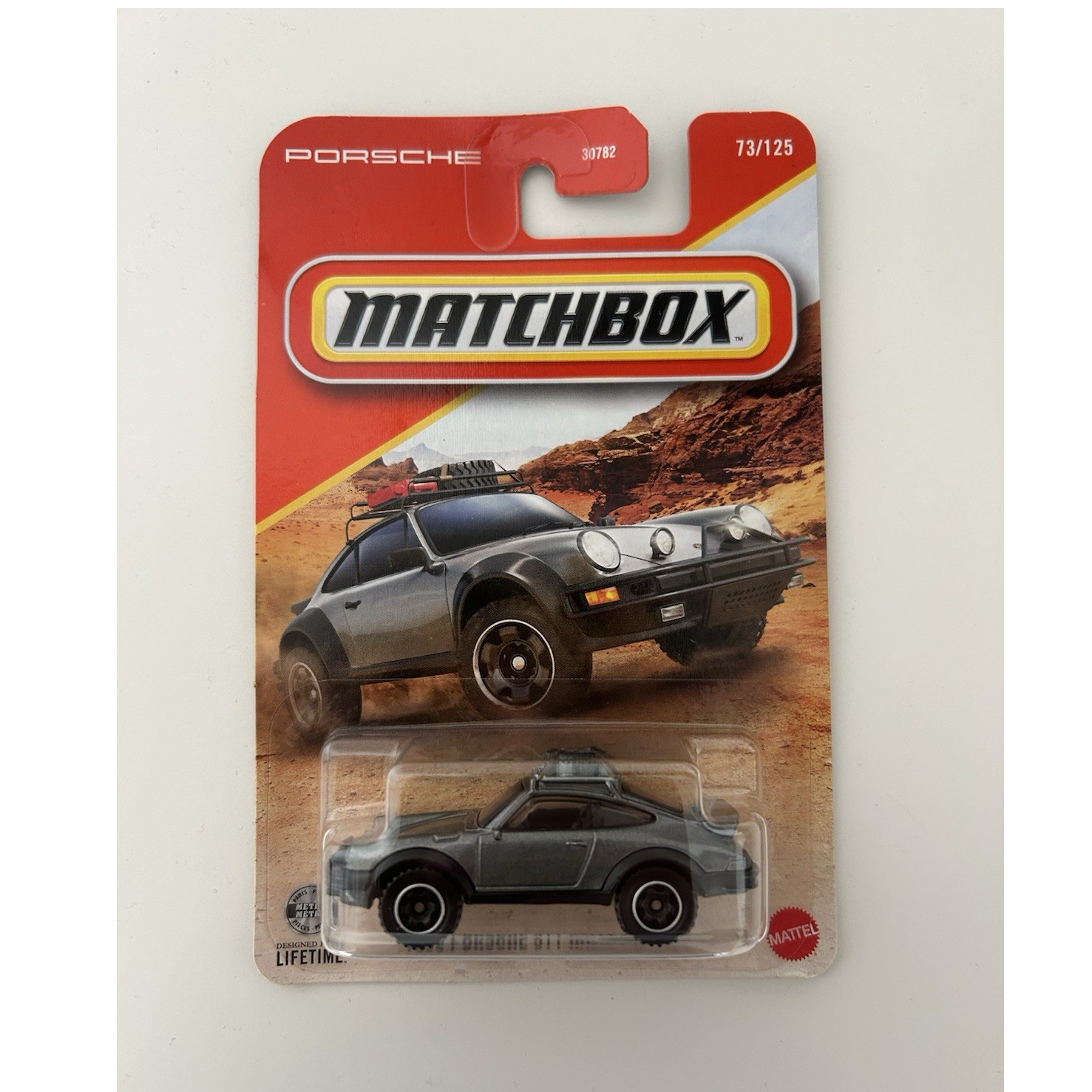 Brand new 2026 Matchbox 1985 Porsche 911 Rally 1:64 Diecast