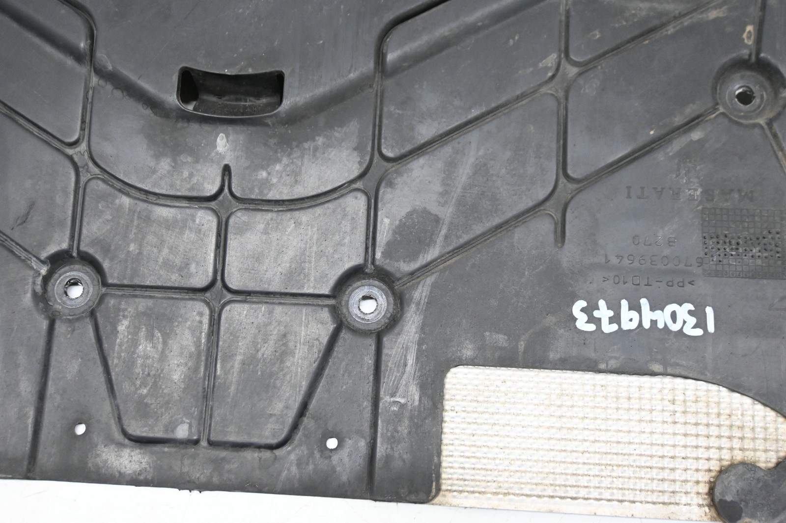 ⭐ 14-21 Maserati Ghibli Front Lower Under Splash Shield Guard Panel Cover Oem