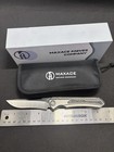 Maxace knives Kestrel M06C Bohler M390 blade titanium handle frame lock knife — photo 1