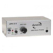 Dynavox UPR-2.0 USB Phono Vorverstärker MM | PC/Mac Digitalisierung | NEU OVP!