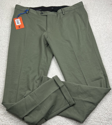 Pauri & Casati Mr. Dependable Dress Pants Mens 39'' Waist Salvia Model P297 39x30