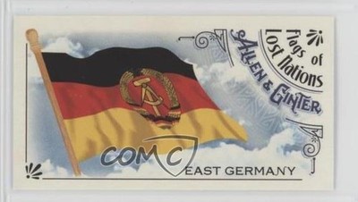 2018 Topps Allen & Ginter Flags of Lost Nations Minis East Germany #FLN-9 2k3