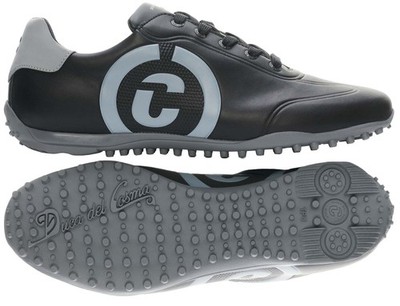 Duca Del Cosma Kingscup Premium Golfschuhe ohne Spikes - UVP 150  - Schwarz