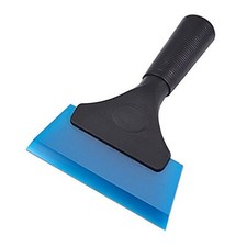 Small Squeegee 5 inch Rubber Window Tint Windshield Scraper for Blue